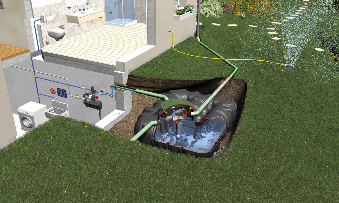 Platin Complete Eco-Plus Rainwater Harvesting Package